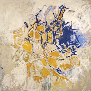 Art time gallery Jerusalem(Art online) -  Arie Azene - Shape Abstract 2 - Original Oil on Canvas - 190 x 190 cm ( 75 x 75 inches )