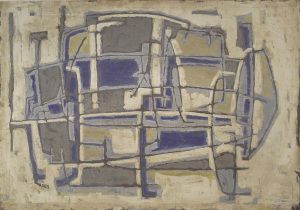Art time gallery Jerusalem(Art online) -  Arie Azene - Untitled 8 - Original Oil on Canvas - 110 x 77 cm ( 43 x 30 inches )