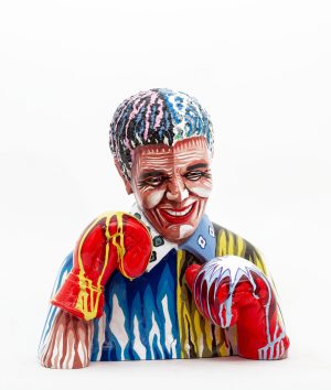 Art time gallery Jerusalem(Art online) -  Yuval Mahler - Mandela - Let Freedom Reign