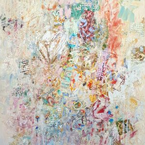 Art time gallery Jerusalem(Art online) -  Zahava Lupu - Music Abstract - Original Oil on Canvas - 120 x 100 cm cm / 47 x 40 inches