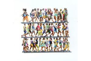 Art time gallery Jerusalem(Art online) -  David Gerstein - 5th Avenue O (Gay Parade) - Mixed Media on Aluminium - 78X70cm (31*28in)