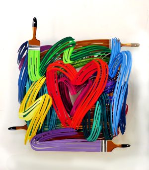 GRAFFITI HEARTIST - XL