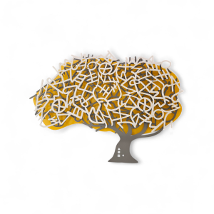 Tree Of Life - Ancient Hebrew Alphabet – 3D Wall Sculpture