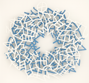 Genesis - Ancient Hebrew Alphabet – 3D Wall Sculpture