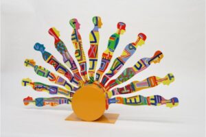 Rising sun - Free Standing Sculpture